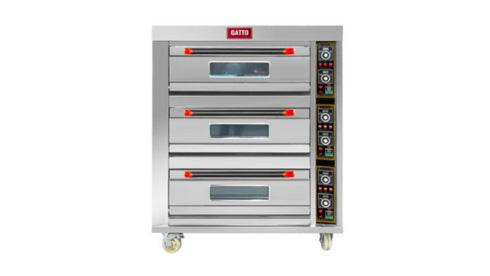 GATTO 3 Deck 6 Tray Electric Oven